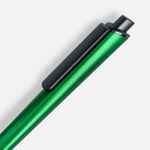 Ручка шариковая INFORMA, металлик, зеленая