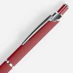 Ручка шариковая CHROMOS SOFT TOUCH, красная