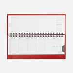 Планинг FARO, датированный, красный