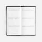 Еженедельник BAZA, датированный, черный