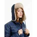 Шапка-ушанка WASA, темно-синяя