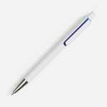 Ручка шариковая DOMINANTA, белая с темно-синим