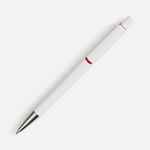 Ручка шариковая DOMINANTA, белая с красным