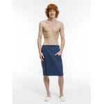 Килт вафельный мужской ONSEN, темно-синий, единый размер