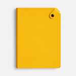Ежедневник ESPRESSO, недатированный, желтый