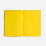 Ежедневник DOPPIO, недатированный, черный с желтым