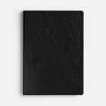 Ежедневник DOPPIO, недатированный, черный с красным