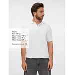 Рубашка поло унисекс UPSWING, белая, размер S