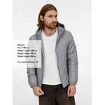 Куртка унисекс TARNABY, светло-серая, размер S