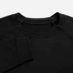 Свитшот унисекс AVENU, черный, размер XS/S