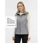 Жилет унисекс TARNABY, светло-серый, размер XL