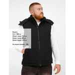 Жилет унисекс SFERA, темно-синий, размер S