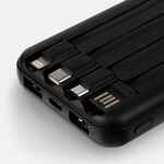 Аккумулятор OMNI QI 10000 мАч, VER.2, черный