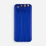 Аккумулятор OMNI QI 10000 мАч, VER.2, синий