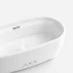 Увлажнитель-ароматизатор STEAM SPIN, белый с серым