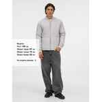 Куртка унисекс WARMBRIDGE, светло-серая, размер S