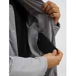 Куртка унисекс VETER, серая, размер XS/S