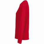 Футболка с длинным рукавом женская MONARCH WOMEN, красная, размер XS