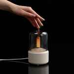 Увлажнитель-ароматизатор с подсветкой MISTFLICKER, молочно-белый