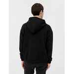 Толстовка унисекс оверсайз на молнии ZIPPY TERRY, черная, размер XS/S