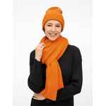 Шапка NOBILIS MONO, оранжевая (абрикос)
