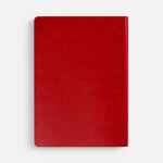 Ежедневник NEBRASKA FLEX, недатированный, красный с серебристым