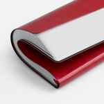 Ежедневник NEBRASKA FLEX, недатированный, красный с серебристым