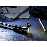 Телескопический фонарь с магнитом FLEXION, VER.2, черный