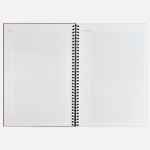 Ежедневник NOTERA MAXI, недатированный, красный