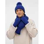 Варежки HAPPYGO, синие, размер S/M