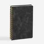 Ежедневник SPIRAL, недатированный, черный