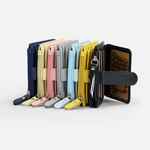 Картхолдер на молнии UNISON, синий