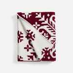 Шарф WINTERTUDE M, красный с белым