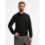 Бомбер унисекс NUPPU, черный, размер S