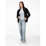 Бомбер унисекс ESTADO, черный, размер S