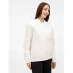 Бомбер унисекс ESTADO, молочно-белый, размер S