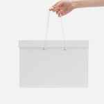 Коробка HANDGRIP, горизонтальная, белая