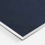 Блокнот SALVADOR в клетку, темно-синий