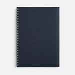 Блокнот SALVADOR в клетку, темно-синий