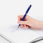 Ручка шариковая FINN CHROME, синяя