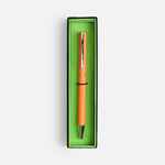 Ручка шариковая BLADE SOFT TOUCH в футляре, оранжевая