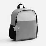 Пешеходный светоотражатель с цепочкой «Звезда», белый