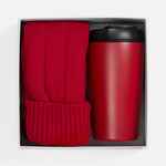 Набор KNIT SATIN, красный, размер S/M