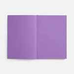 Ежедневник FLAT, недатированный, фиолетовый, VER.2