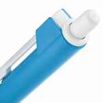 Ручка шариковая HINT SPECIAL, белая с голубым