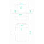 Коробка с окном VINDU, малая