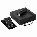 Набор HANDMASTER: фонарик и мультитул, черный