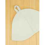 Банная шапка HEAT OFF, белая