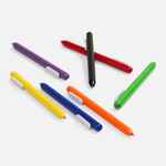 Ручка шариковая SWIPER, красная с белым