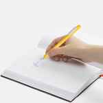 Ручка шариковая SWIPER, желтая с белым